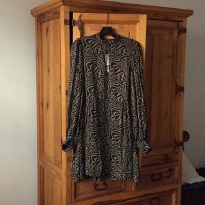 NWT Ganni Baby Doll Dress